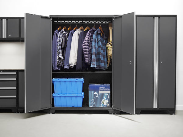 Bold Series 10PC Garage Cabinetry Set · 24-Gauge Steel · Partial Assem ...