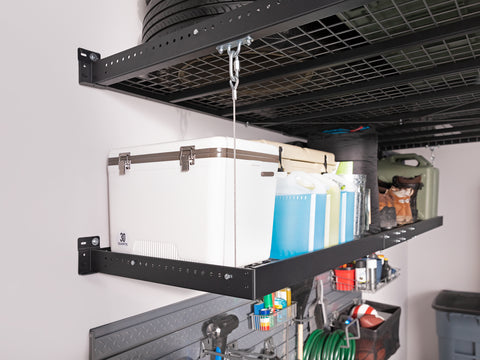 Wall Mounted Shelving Units - 2 Shelf Aluminum – Modern Shelving