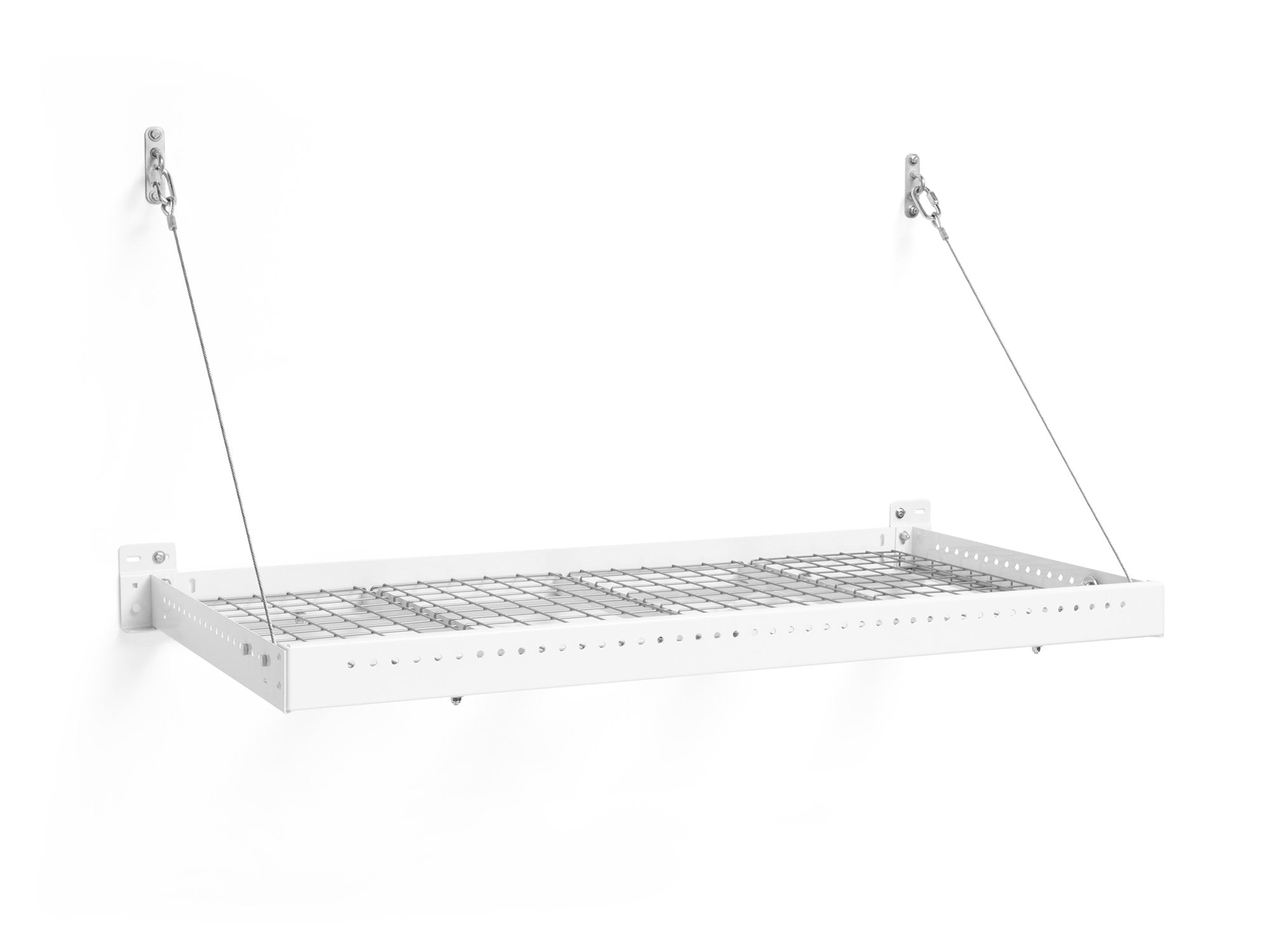 Pro Series 2 ft. x 4 ft. Wall Mounted Steel Shelf (2 Pack)