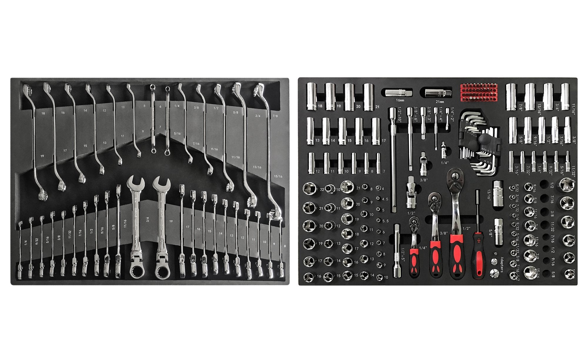 Pro Series Socket and Wrench Tray