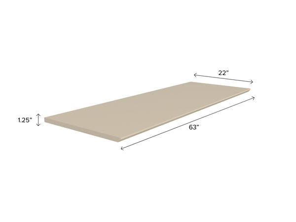 Home Bar Series Melamine Countertop (1 x 21 in. Countertop, 1 x 63 in ...