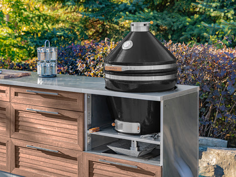 Aoxun 13 Kamado Grill, Roaster and Smoker. BBQ Grill,Multifunctional  Ceramic Barbecue Grill, Egg Outdoor Kitchen Style
