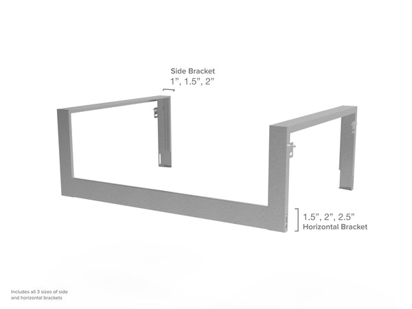 Signature Outdoor Kitchen Cabinets Insert Grill Filler Bracket Kit ...