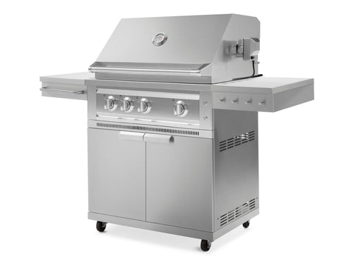Built-in Platinum Grill with Cart - Natural Gas & Liquid Propane