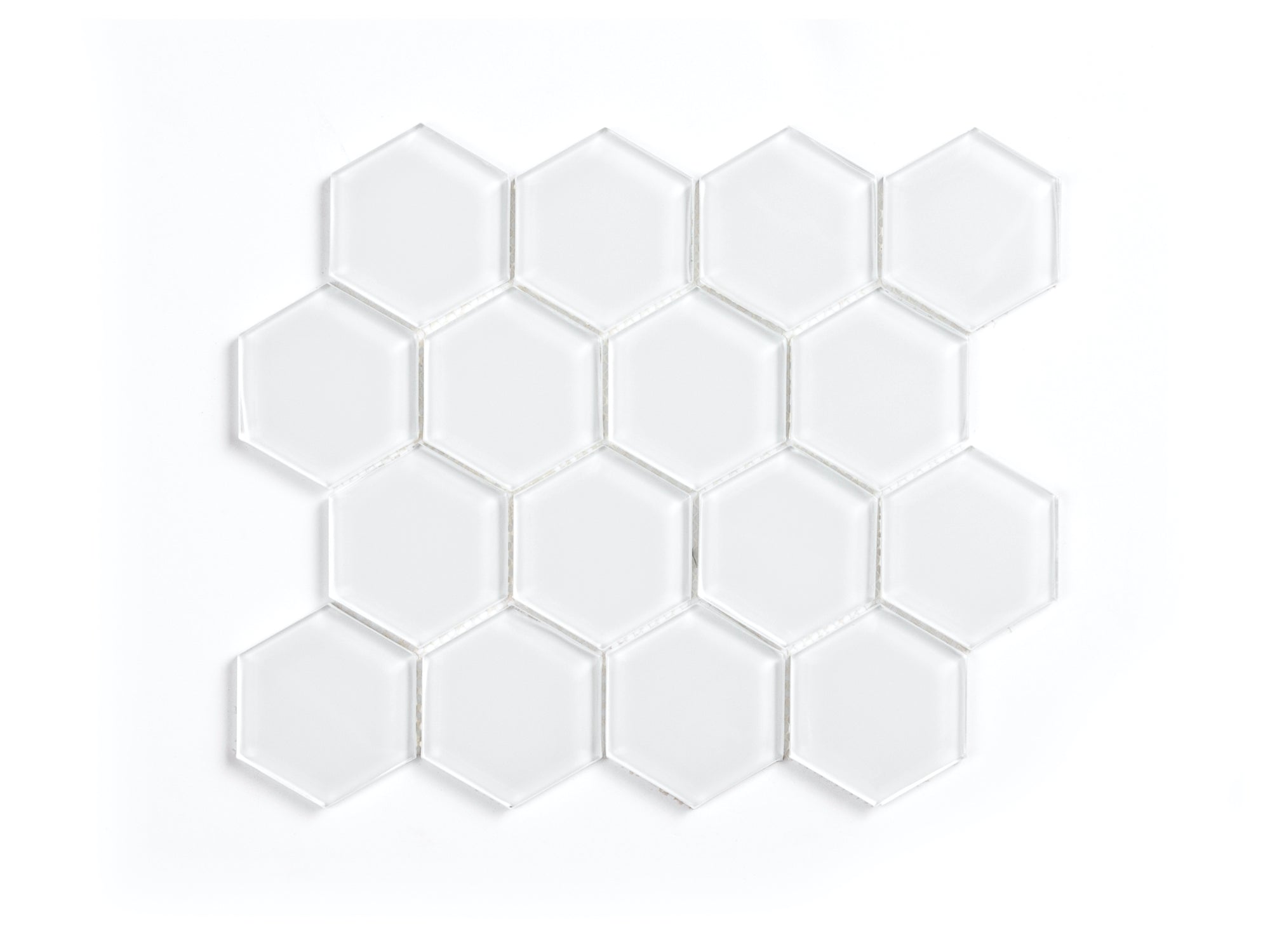 Glass Hexagon Tile (3 x 11-Pack)