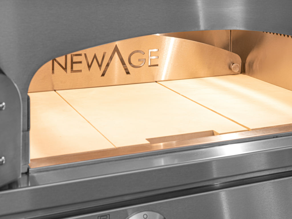 Outdoor Kitchen Platinum 33 in. BuiltIn Pizza Oven NewAge Products
