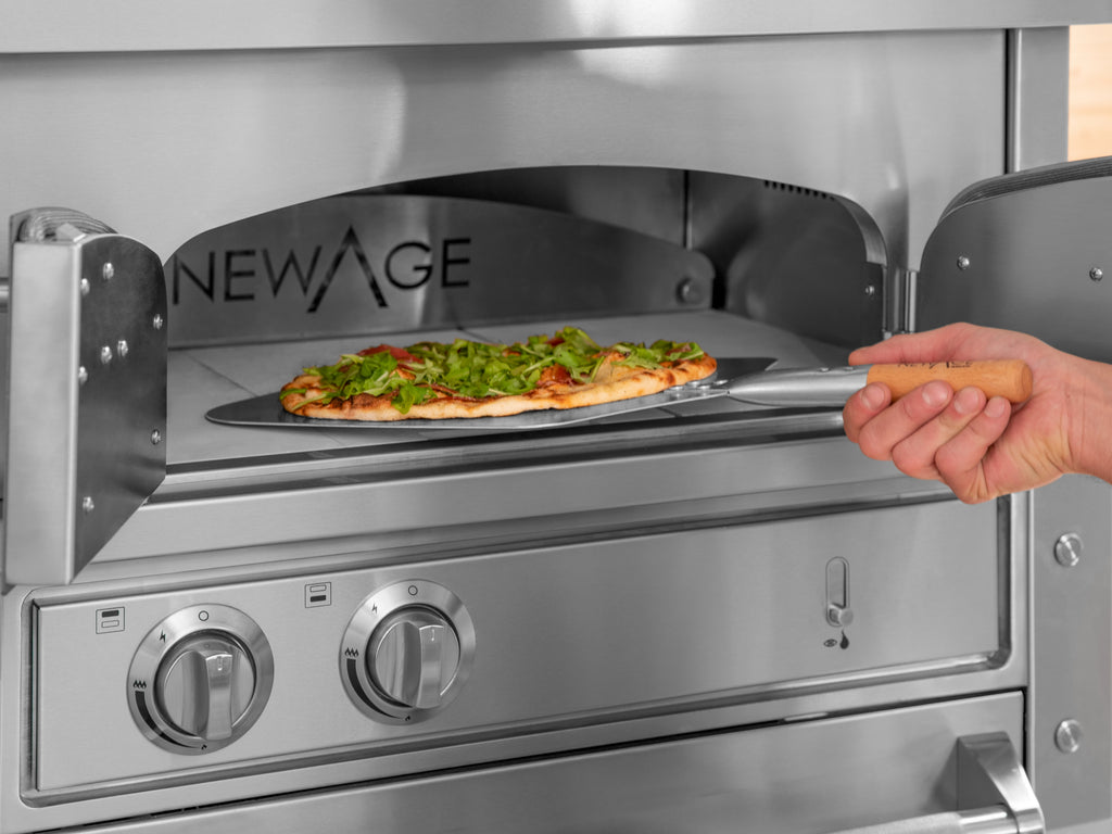 Outdoor Kitchen Platinum 33 in. BuiltIn Pizza Oven NewAge Products